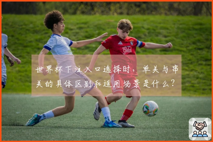 世界杯下注入口选择时，单关与串关的具体区别和适用场景是什么？