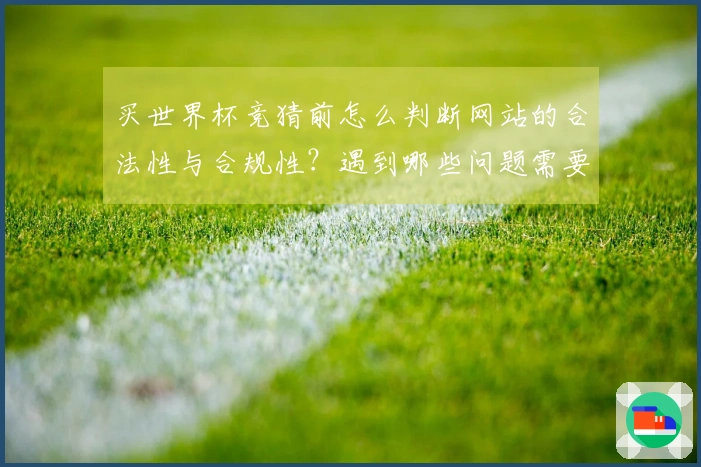 买世界杯竞猜前怎么判断网站的合法性与合规性？遇到哪些问题需要特别注意？